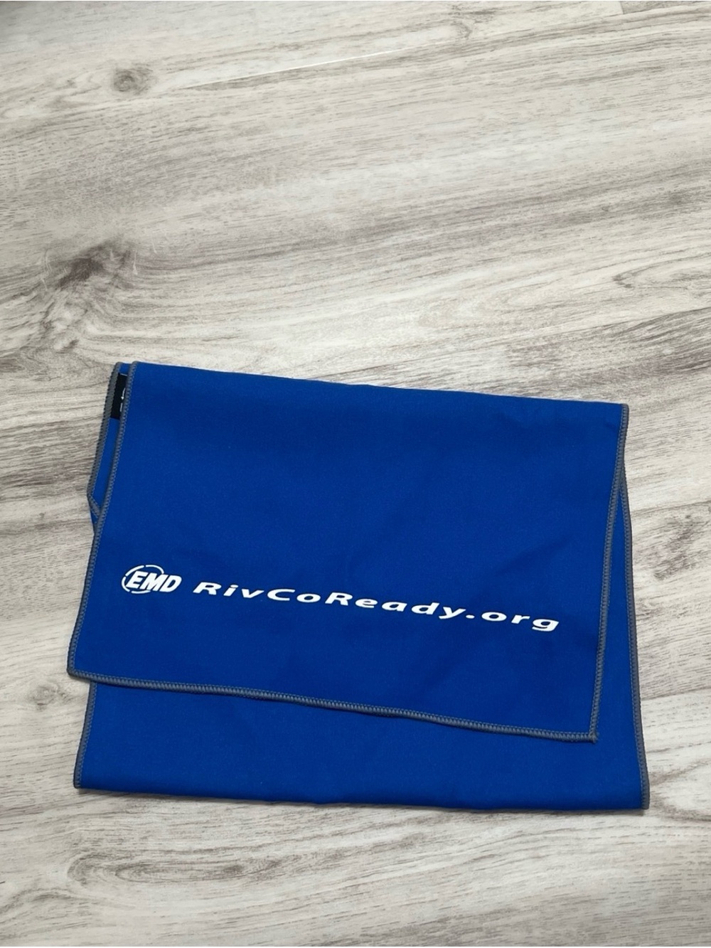 RivCoReady Blue Promotional Neck towel
